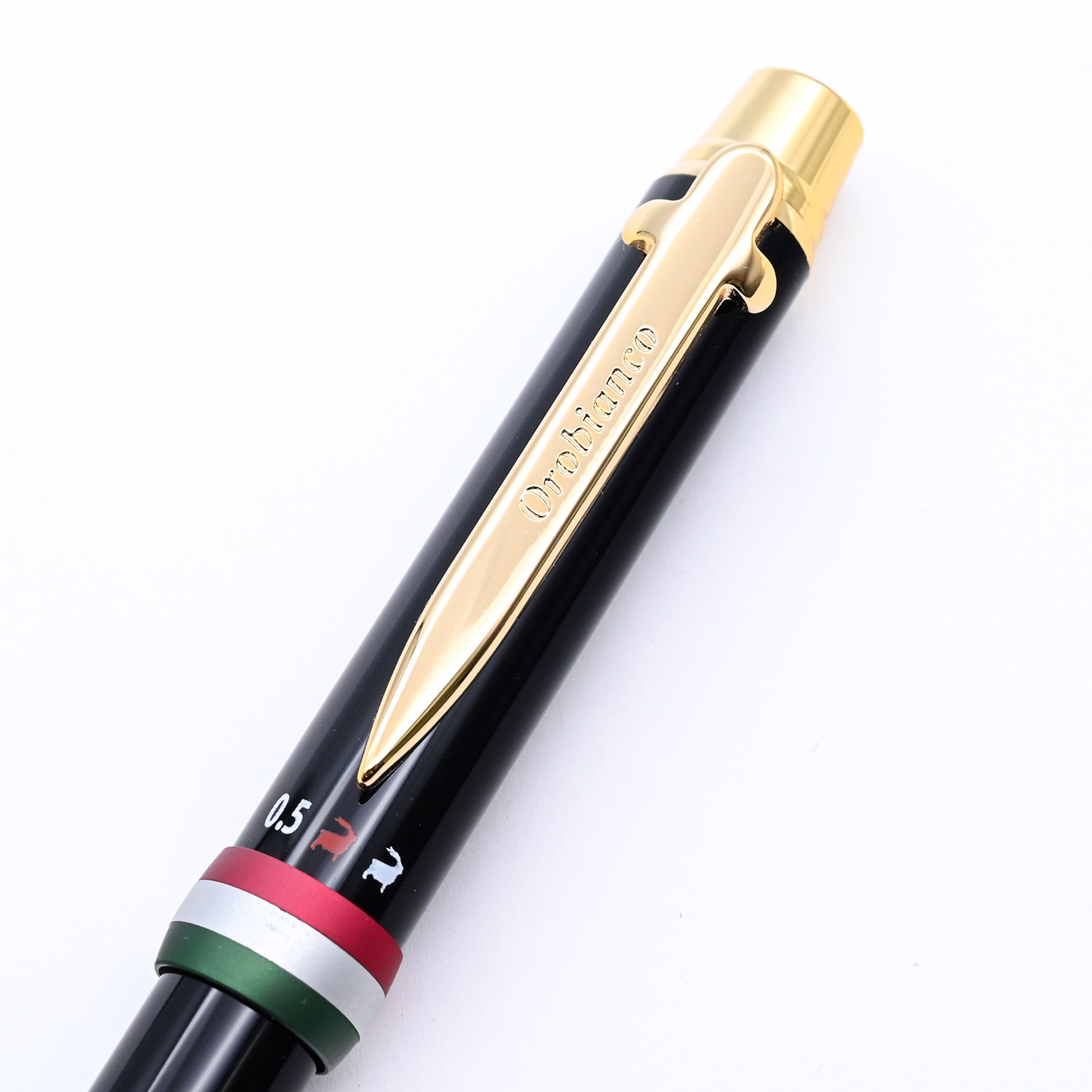 名入れ無料 オロビアンコ ボールペン ラ・スクリヴェリア 新モデル トリプロ 複合タイプ ブラック×ゴールド GT 名入れギフト ボールペン 文房具【スペシャルラッピング660円(別売り)】