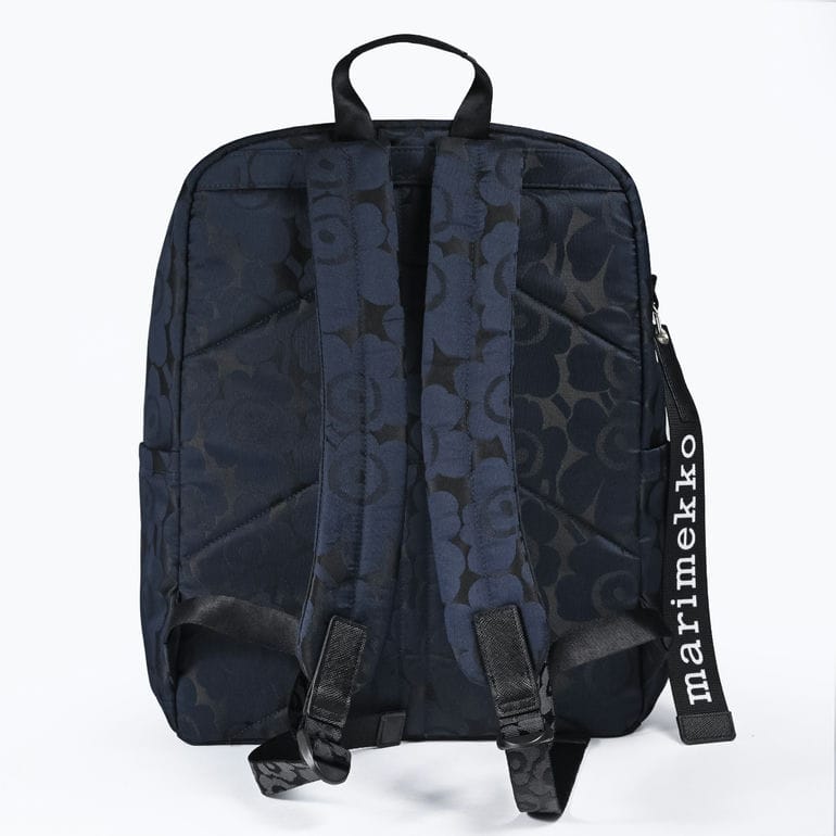 マリメッコ marimekko リュック バッグ バックパック ジップトップ Unikko ウニッコ レディース ダークネイビー 95299 095299 550 北欧雑貨 北欧デザイン