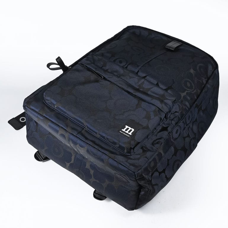 マリメッコ marimekko リュック バッグ バックパック ジップトップ Unikko ウニッコ レディース ダークネイビー 95299 095299 550 北欧雑貨 北欧デザイン