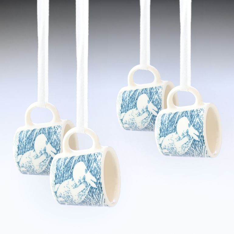 アラビア オーナメント ミニマグ 2020年冬限定 4個セット ムーミンコレクション ムーミン谷の冬 スノーブリザード 1055337 インテリア オブジェ 置物 北欧食器 洋食器【スペシャルラッピング1100円(別売り)】