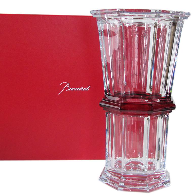 バカラ 名入れ対応 Baccarat ベース 花瓶 アルクール HARCOURT ストレートベース 2809144 【熨斗対応】 インテリア オブジェ 置物 洋食器 <br>【スペシャルラッピング1100円(別売り)】