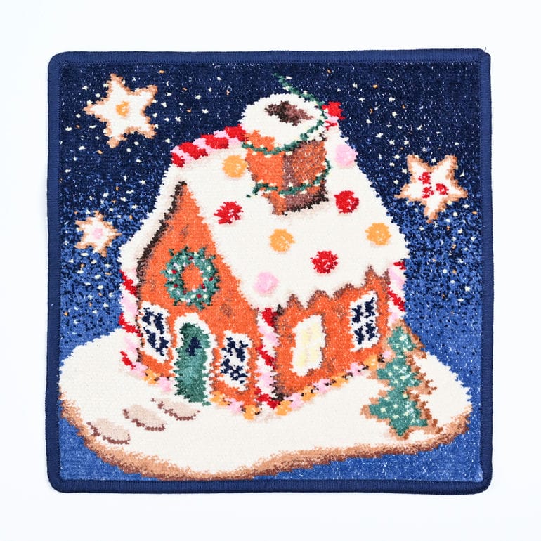 フェイラー FEILER ハンカチ ハンドタオル 25cm レディース ウィンター WINTER 2022年 マリン(ネイビー系) 母の日 刺しゅう名入れ可有料 名入れギフト ネコポス限定 送料無料<br>【スペシャルラッピング660円(別売り)】