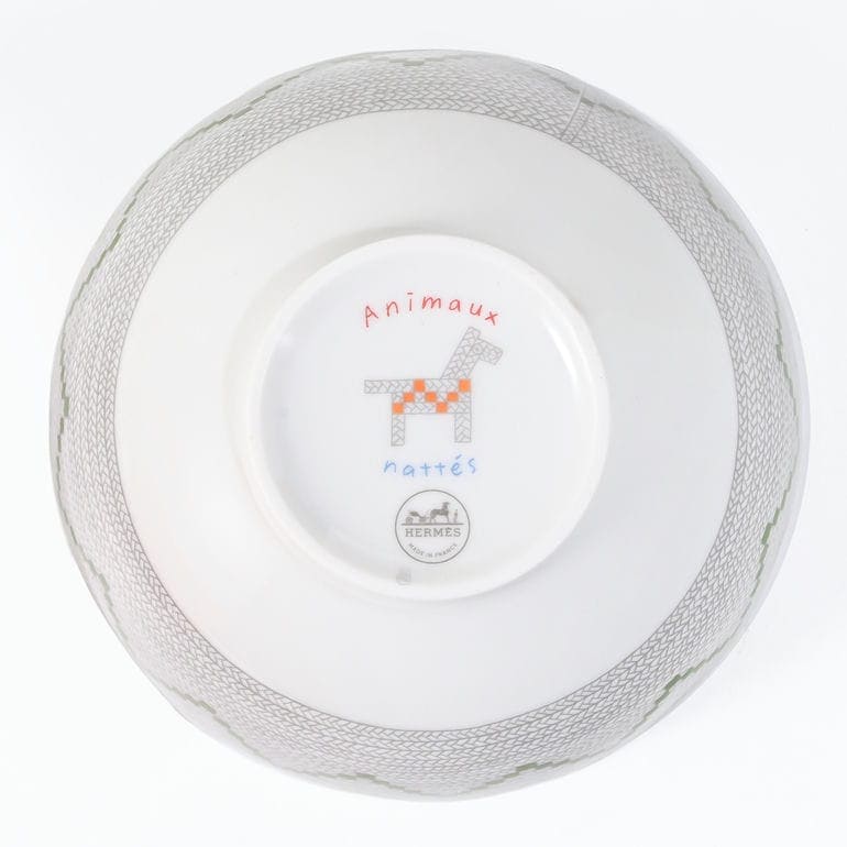 エルメス HERMES ボウル ミディアム 400ml アニモー ナッテ Animaux