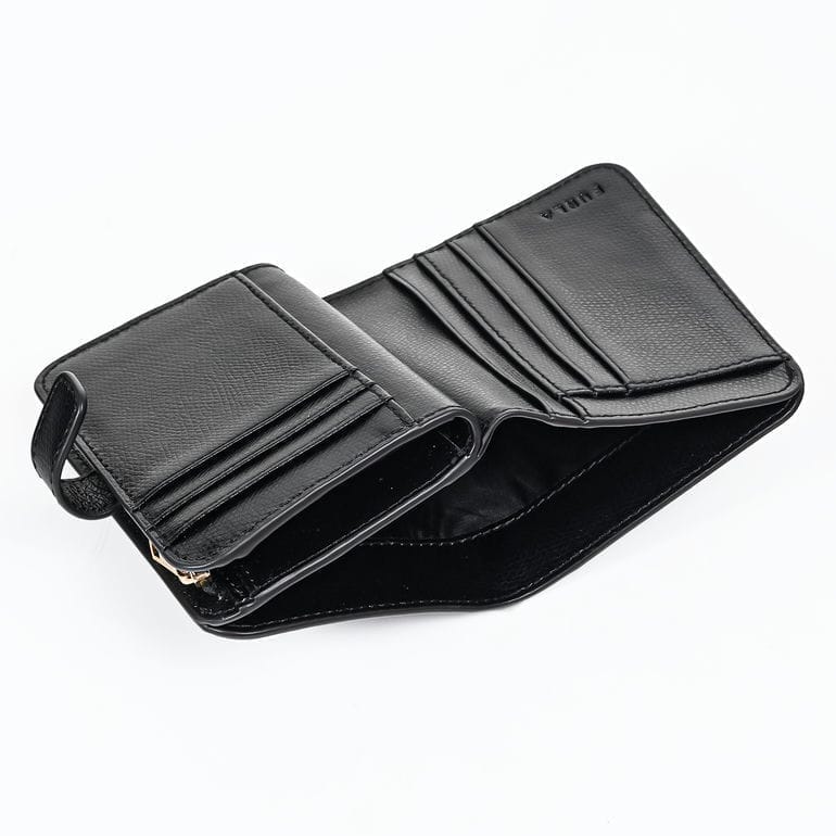 フルラ FURLA 二つ折り財布 小銭入れ付き CAMELIA カメリア Sサイズ コンパクト ウォレット ネロ ブラック WP00315 ARE000 O6000【純正紙袋・リボン付き】<br>【スペシャルラッピング660円(別売り)】