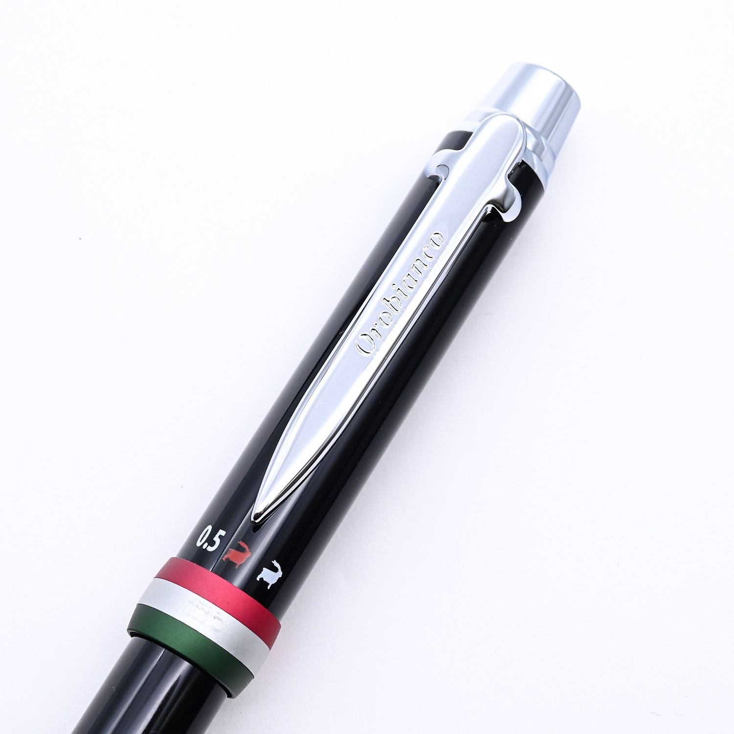 名入れ無料 オロビアンコ ボールペン ラ・スクリヴェリア 新モデル トリプロ 複合タイプ ブラック×シルバー CT 名入れギフト ボールペン 文房具【スペシャルラッピング660円(別売り)】