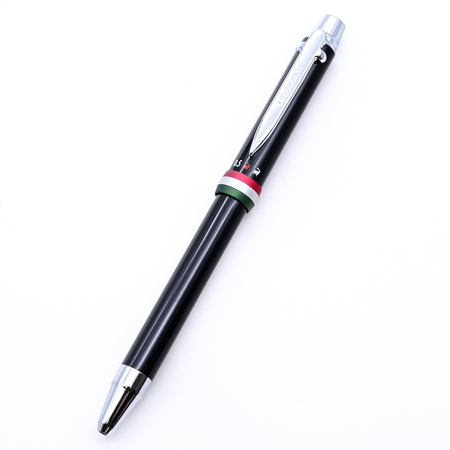 名入れ無料 オロビアンコ ボールペン ラ・スクリヴェリア 新モデル トリプロ 複合タイプ ブラック×シルバー CT 名入れギフト ボールペン 文房具【スペシャルラッピング660円(別売り)】