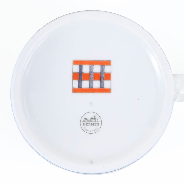 エルメス HERMES マグカップ 300ml HIDDEN ヒドゥン H NO1 オレンジ マルチカラー 67031P P067031P 067031P 洋食器 高級<br> 【スペシャルラッピング660円(別売り)】