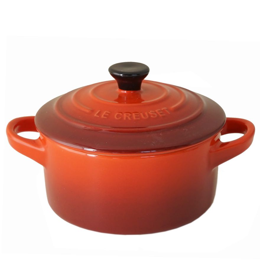 ルクルーゼ ル・クルーゼ ミニ ココット・ロンド 10cm ギフトセット ストーンウェアシリーズ Le Creuset 4個セット チェリーレッド 79212100600100 洋食器