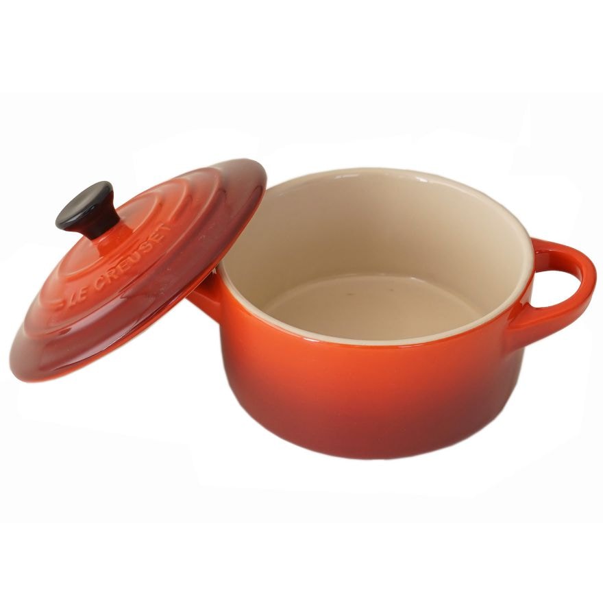 ルクルーゼ ル・クルーゼ ミニ ココット・ロンド 10cm ギフトセット ストーンウェアシリーズ Le Creuset 4個セット チェリーレッド 79212100600100 洋食器