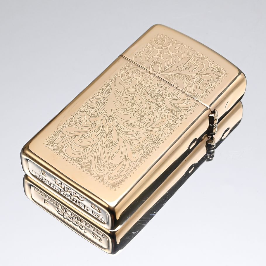ZIPPO ジッポー ライター ジッポ SOLID BRASSシリーズ スリム
