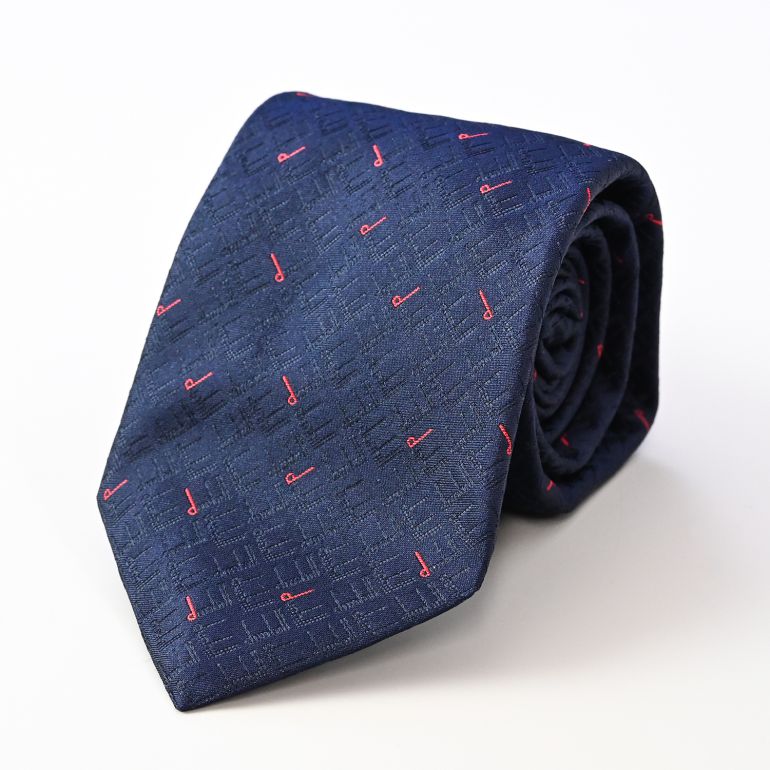 ダンヒル dunhill ネクタイ メンズ インクブルー 大剣幅8cm シルク100% スキャタード D 23RPTW1B7059 MADE IN ITALY 刺しゅう名入れ対応<br>【スペシャルラッピング660円(別売り)】