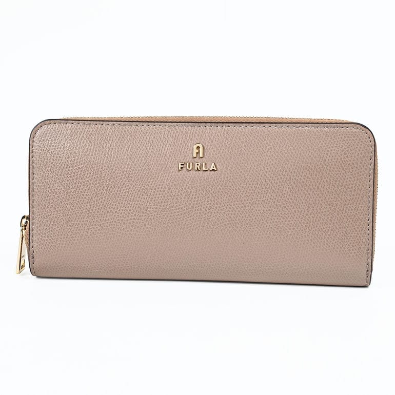 フルラ FURLA 長財布 ラウンドファスナー CAMELIA カメリア ジップアラウンド ウォレット レディース グレージュ WP00313 ARE000 1257S【純正紙袋・リボン付き】<br>【スペシャルラッピング660円(別売り)】