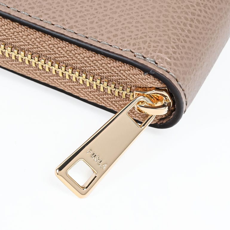 フルラ FURLA 長財布 ラウンドファスナー CAMELIA カメリア ジップアラウンド ウォレット レディース グレージュ WP00313 ARE000 1257S【純正紙袋・リボン付き】<br>【スペシャルラッピング660円(別売り)】