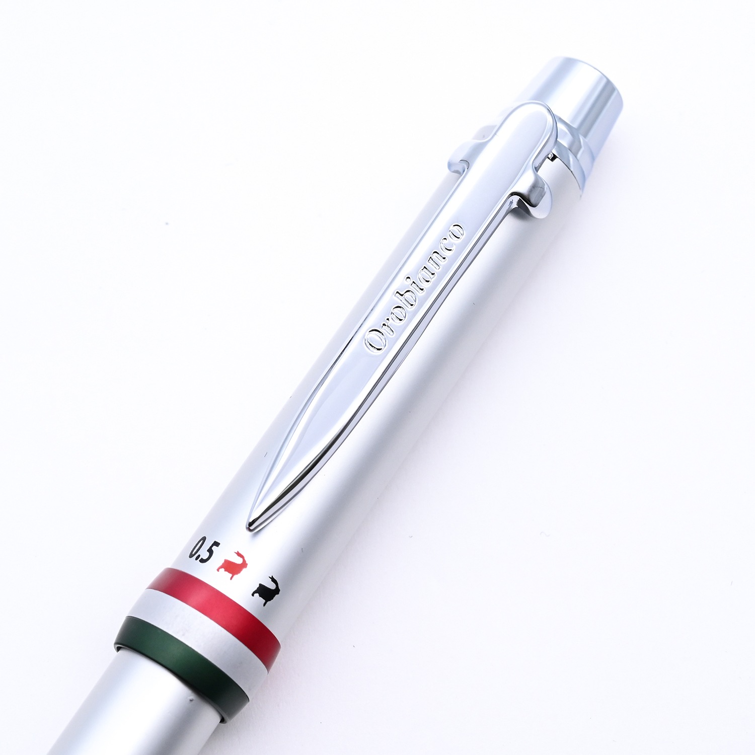 名入れ無料 オロビアンコ ボールペン ラ・スクリヴェリア 新モデル トリプロ 複合タイプ シルバー CT 名入れギフト ボールペン 文房具【スペシャルラッピング660円(別売り)】