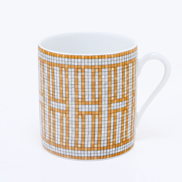 エルメス HERMES モザイク ヴァンキャトル 26017P2 コーヒーカップ 