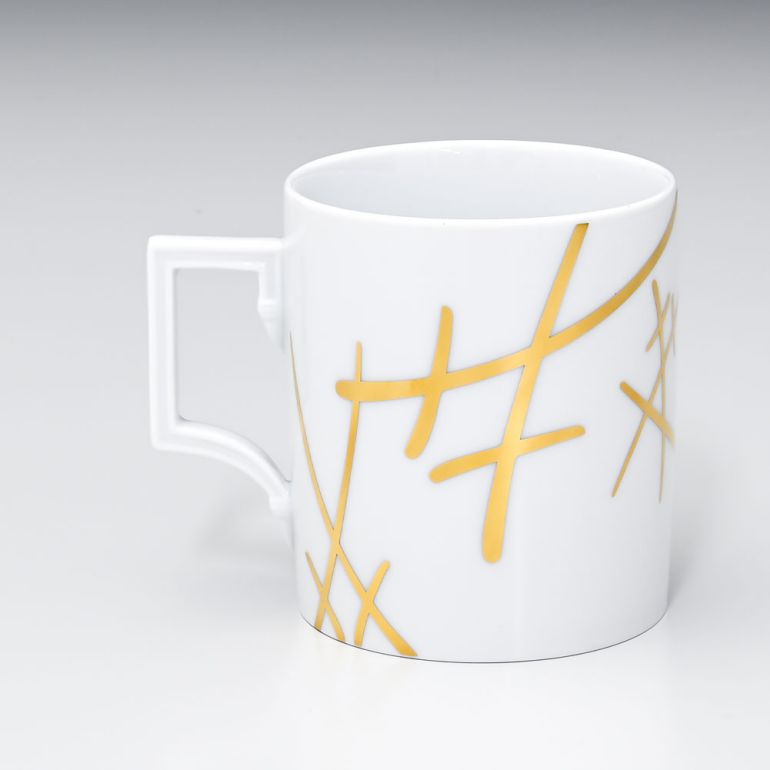 【名入れ可有料】マイセン マグコレクション 剣マーク コレクション 双剣 マグカップ ゴールド 310ml Meissen 77A042-55810-1 洋食器 【ドイツ本国の紙袋別売り】【スペシャルラッピング660円(別売り)】