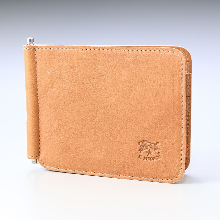 イルビゾンテ IL BISONTE 財布 マネークリップ 札ばさみ メンズ レディース ヴィンテージ カウハイド レザー ペトラ SMW076PO0001NA178N(C0963PO 681N) 箔押し名入れ可有料【スペシャルラッピング660円(別売り)】