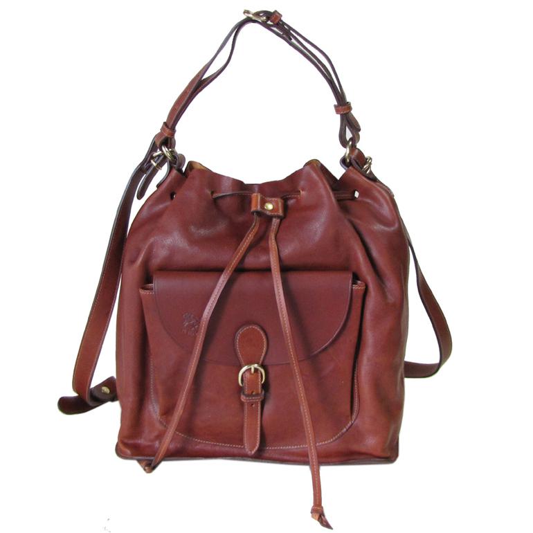 イルビゾンテ IL BISONTE バッグ 2WAY ショルダーバッグ ハンドバッグ セピア ダークブラウン A2577 IL 788 ヴィンテージカウハイドレザー