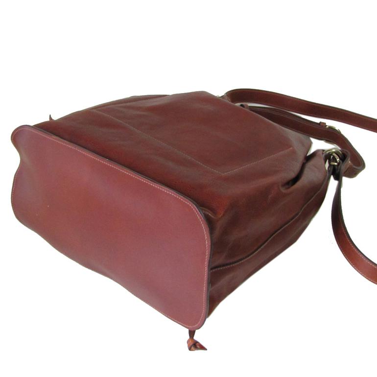 イルビゾンテ IL BISONTE バッグ 2WAY ショルダーバッグ ハンドバッグ セピア ダークブラウン A2577 IL 788 ヴィンテージカウハイドレザー