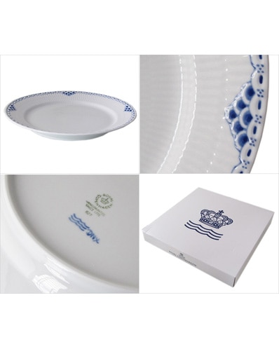 ロイヤルコペンハーゲン プリンセス 27cm プレート エクストラフラット