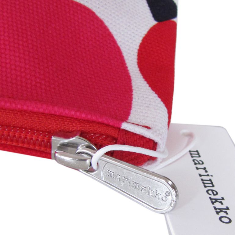 マリメッコ marimekko ポーチ コスメティックポーチ 旅行ポーチ ウニッコ レッド 043445 001 (47200-001) 刺しゅう可有料 北欧雑貨 北欧デザイン