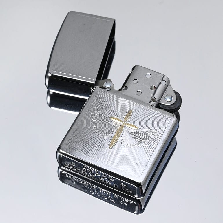 ZIPPO ジッポー ライター ジッポ スピリチュアル クロスデザイン