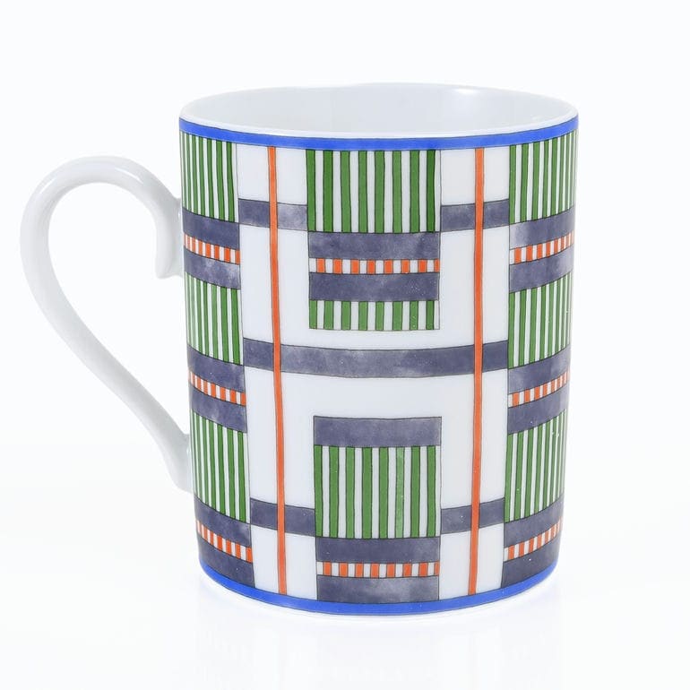 エルメス HERMES マグカップ 300ml HIDDEN ヒドゥン H NO3 グリーン