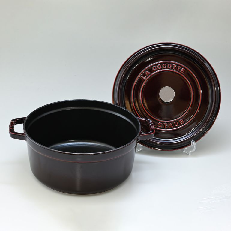 ストウブ staub ピコ ココット ラウンド 26cm スチーマーセット 鋳物 