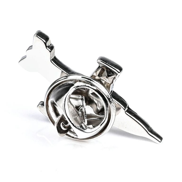 モンアート MONART カフス ラペルピン セット メンズ ピンズ型 飛行機 ジェット機 シルバー RG/K91 SC/K91 Made in Italy 正規代理店