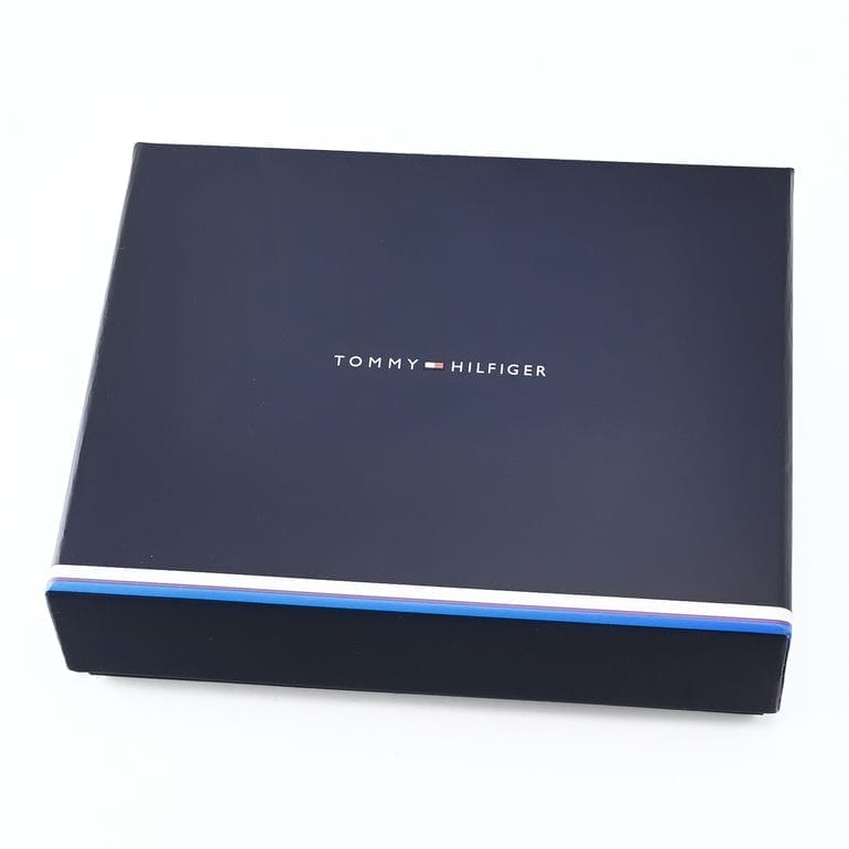 高品質ヨーロッパ輸入モデル トミーヒルフィガー 二つ折り財布 PREMIUM FLAP CC AND COIN 小銭入れ付 プレミアム メンズ コニャック AM12771 GB8 COGNAC