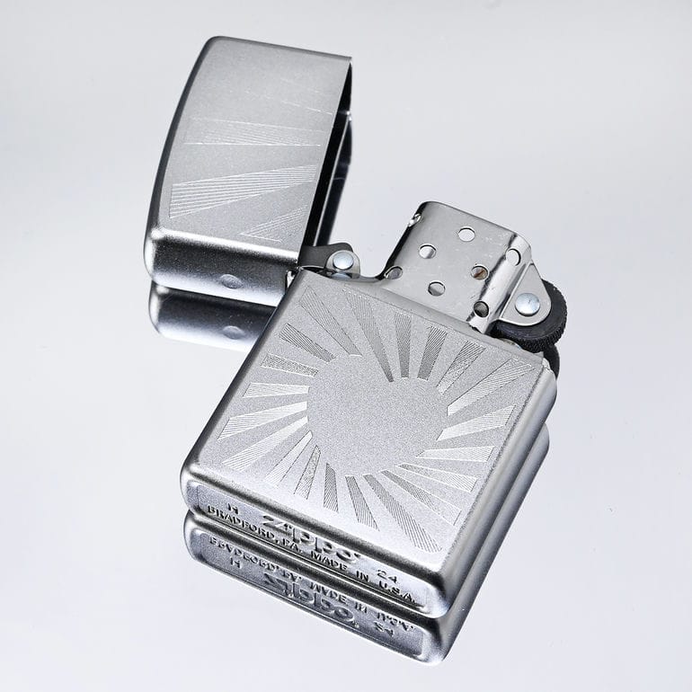 ZIPPOライター ZIPPO ジッポー ライター ジッポ ハート 光線デザイン シルバー 46480