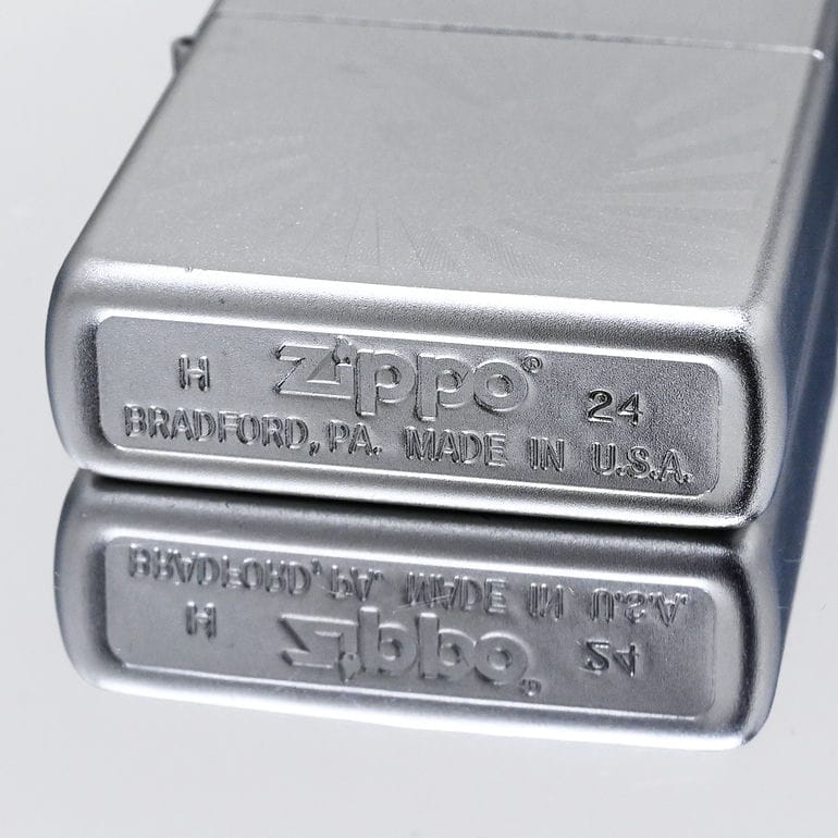 ZIPPO ジッポー ライター ジッポ ハート 光線デザイン シルバー 46480