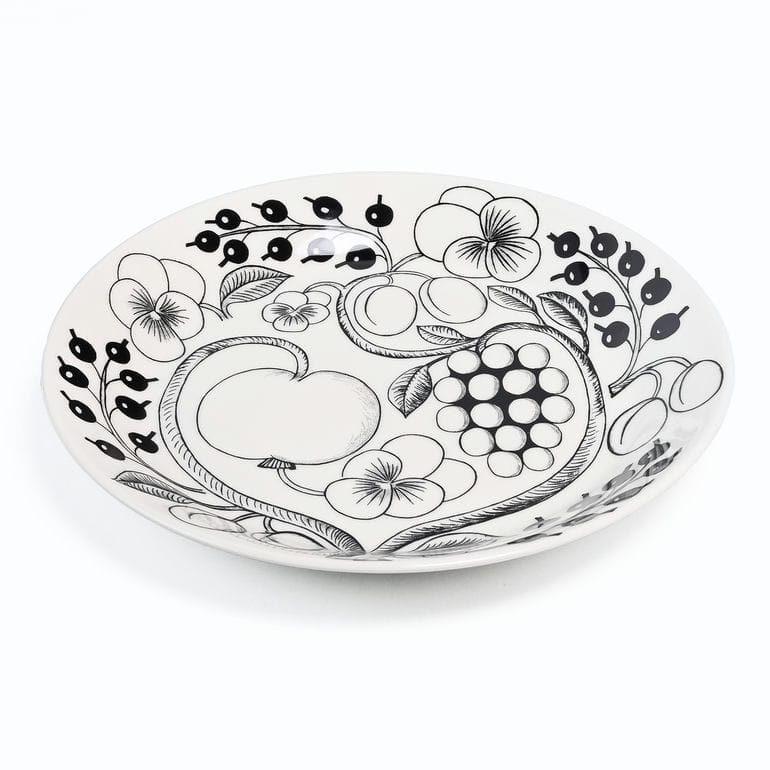 【名入れ可有料】アラビア ARABIA プレート 21cm パラティッシ Paratiisi ブラック 1005399 洋食器 北欧 雑貨 キッチン フィンランド 陶器【スペシャルラッピング660円(別売り)】