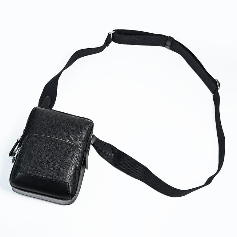 ダンヒル dunhill ショルダーバッグ 1893 ハーネス ノースサウス クロスボディ メンズ ブラック 25R3153XA001 英国