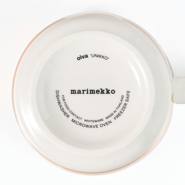 【名入れ可有料】マリメッコ marimekko マグカップ コップ 400ml Unikko ウニッコ ブラウン 74565 074565 182 洋食器 テーブルウェア 北欧食器 北欧デザイン<br>【スペシャルラッピング660円(別売り)】