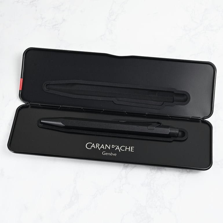 【名入れ無料】カランダッシュ CARAN DACHE ボールペン ブラックエディション 849 XL 油性 ブラックコード 0850 496 高級 筆記具<br>【スペシャルラッピング660円(別売り)】