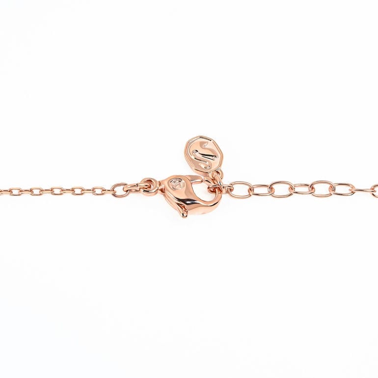 スワロフスキー SWAROVSKI ネックレス Mesmera クリア 18Kローズ