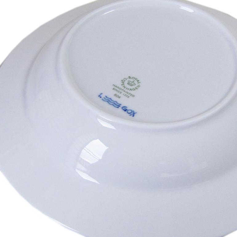 2個セット ロイヤルコペンハーゲン ブルーフルーテッド プレイン ディーププレート 21cm 1101604 1017195 北欧食器 洋食器 ROYAL COPENHAGEN【スペシャルラッピング660円(別売り)】