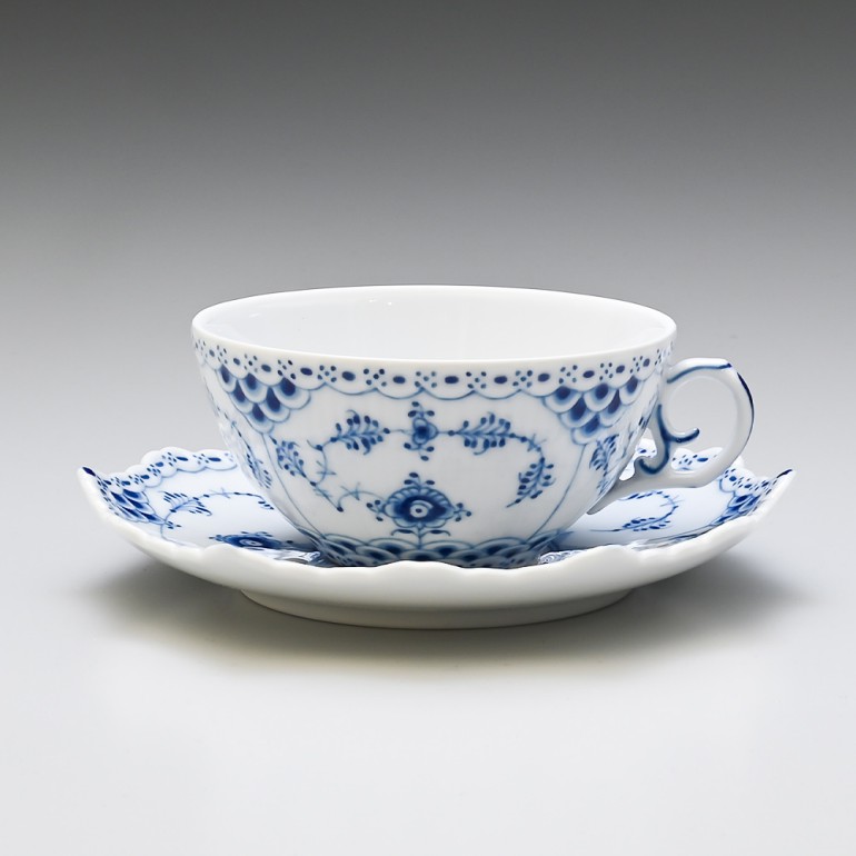 ロイヤルコペンハーゲン ブルーフルーテッド フルレース