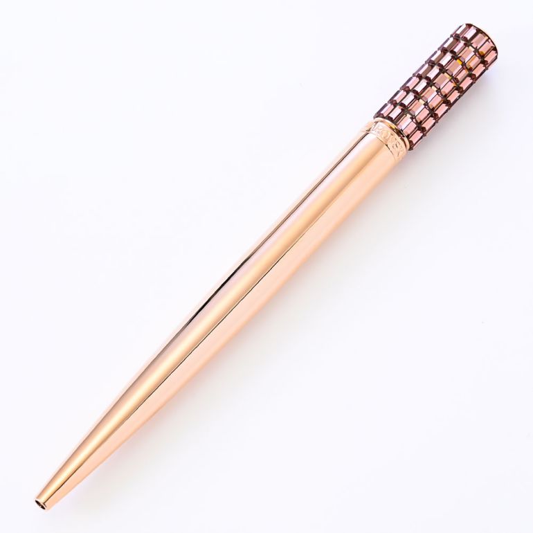 スワロフスキー SWAROVSKI ボールペン LCT002 ピンクゴールド×ピンク 5618146 名入れ有料可 名入れギフト ボールペン 文房具【スペシャルラッピング660円(別売り)】