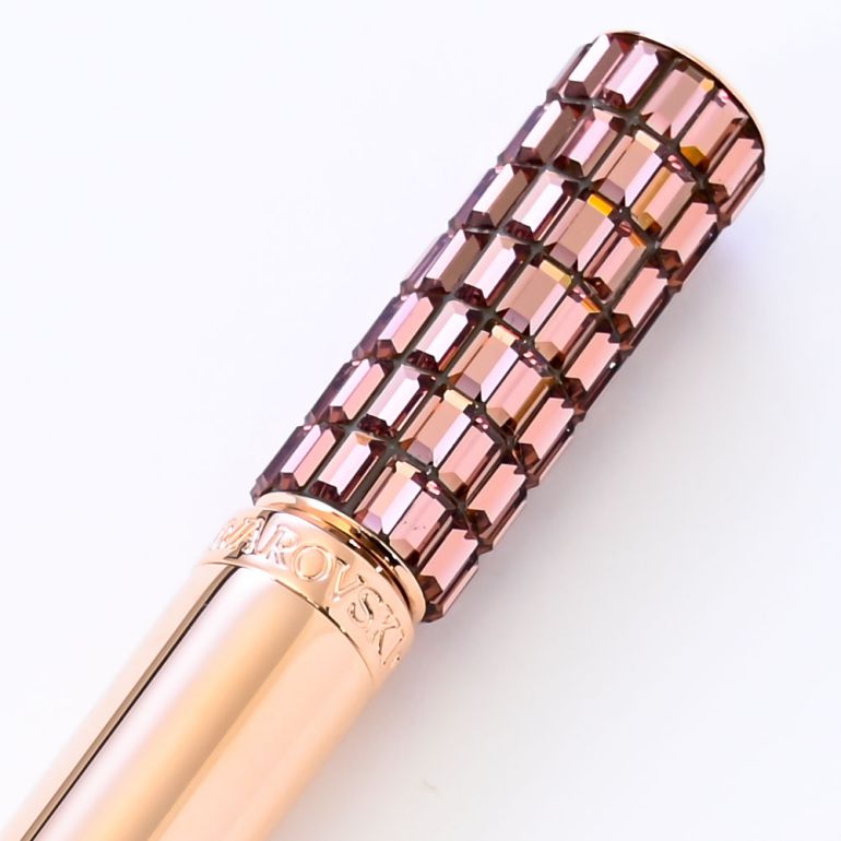 スワロフスキー SWAROVSKI ボールペン LCT002 ピンクゴールド×ピンク 5618146 名入れ有料可 名入れギフト ボールペン 文房具【スペシャルラッピング660円(別売り)】
