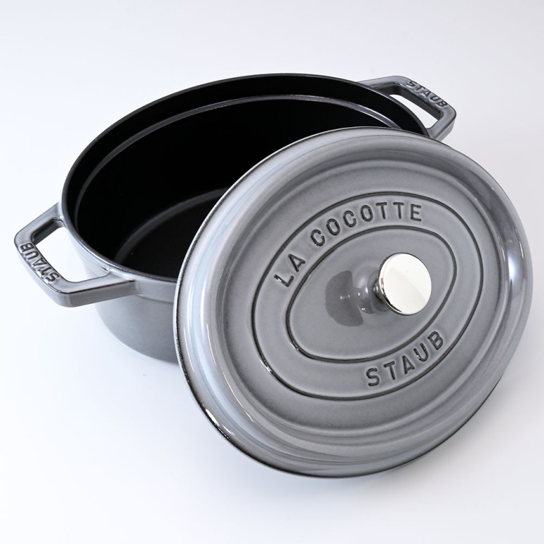 STAUB ストウブ オーバル　27cm Amazon.com: ストウブ(Staub) Cocotte Two-Handled Pot, 27cm