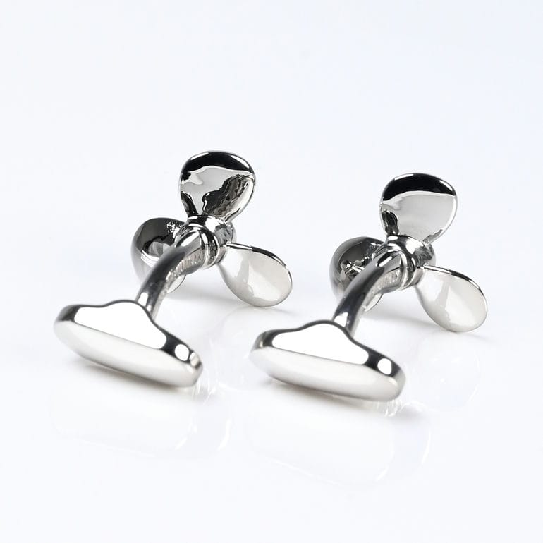 モンアート MONART カフス ラペルピン セット メンズ ピンズ型 プロペラ スクリュー シルバー RG/K60 SC/K60 Made in Italy 正規代理店