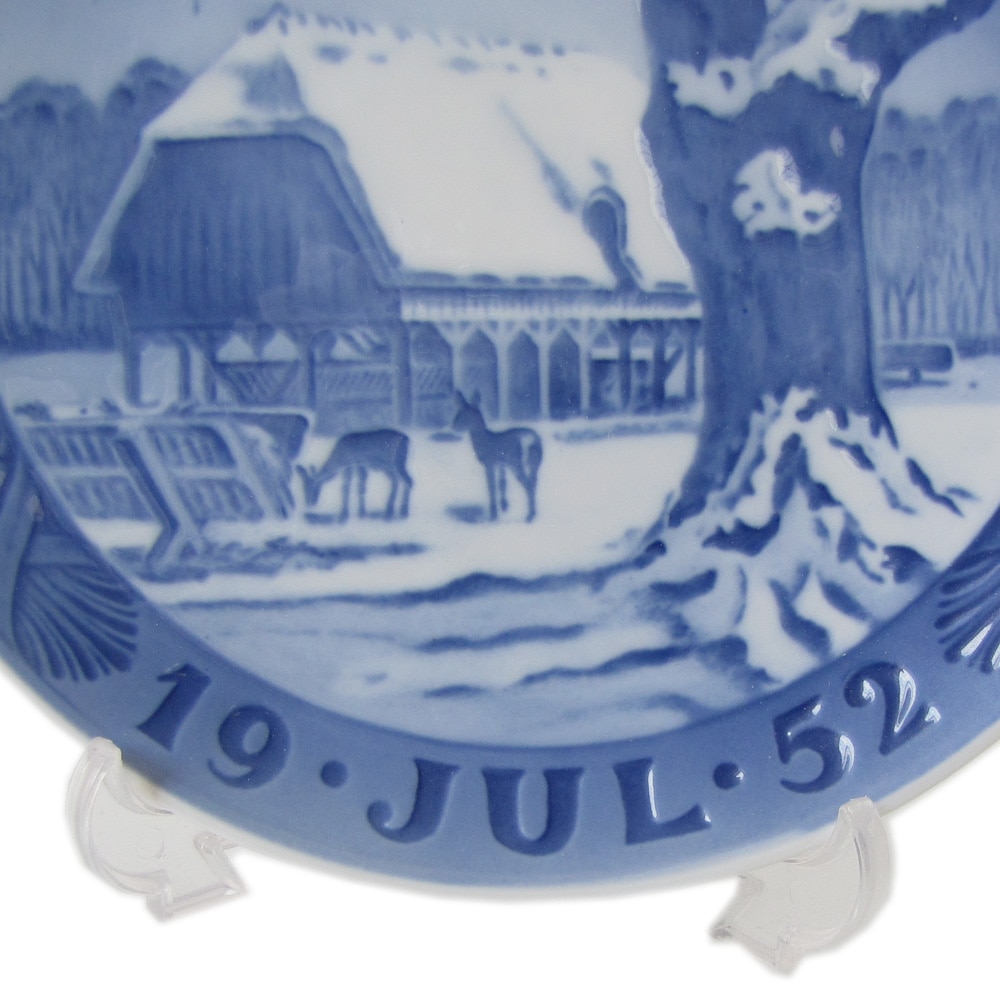 ◇ ロイヤルコペンハーゲン 1952年 昭和27年 イヤープレート「森の