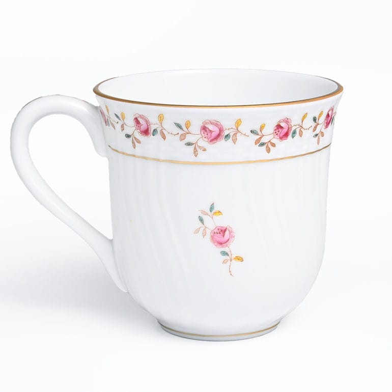 名入れ可有料】ヘレンド HEREND マグカップ 250ml 薔薇の花飾り ローズ