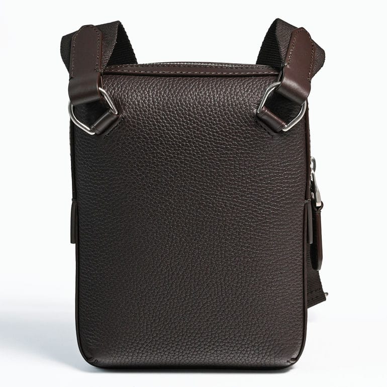 ダンヒル dunhill ショルダーバッグ 1893 ハーネス ノースサウス クロスボディ メンズ チョコレートブラウン 25R3153XA202 英国