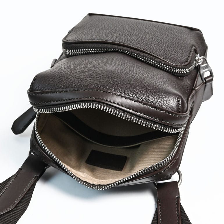 ダンヒル dunhill ショルダーバッグ 1893 ハーネス ノースサウス クロスボディ メンズ チョコレートブラウン 25R3153XA202 英国