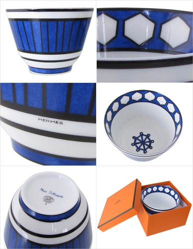 エルメスHERMESブルーダイユールラージボウル エルメス HERMES ブルーダイユール 30383P 10.5cm ラージボウル No3