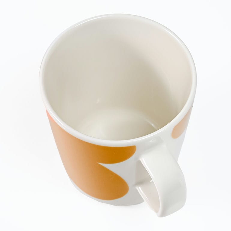 【名入れ可有料】マリメッコ marimekko マグカップ コップ ペアセット 250ml Unikko ウニッコ ブラウン 74952 074952 182 洋食器 テーブルウェア 北欧食器 北欧デザイン<br>【スペシャルラッピング660円(別売り)】