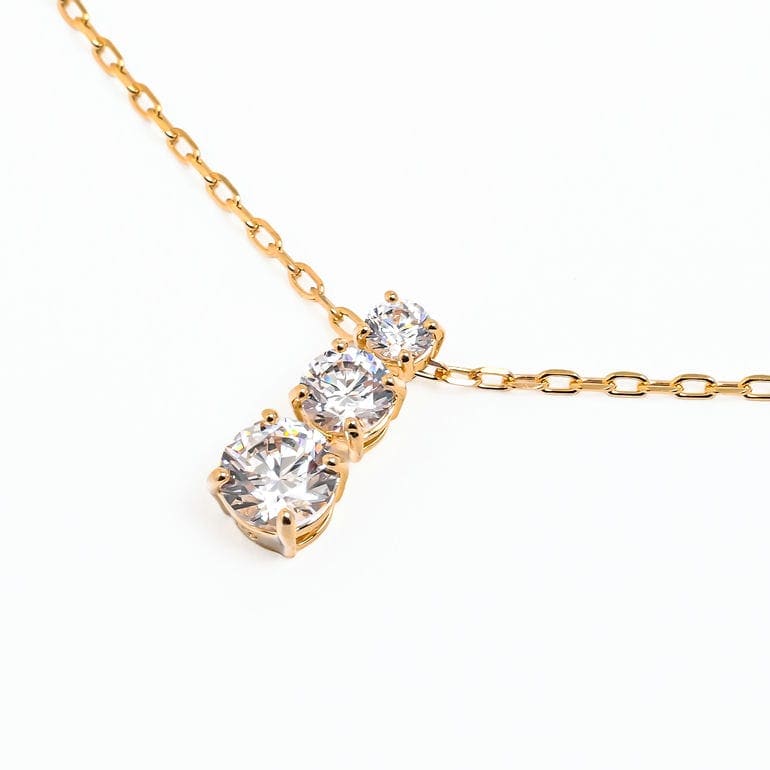 スワロフスキー SWAROVSKI ネックレス Stilla Attract クリア ゴールド